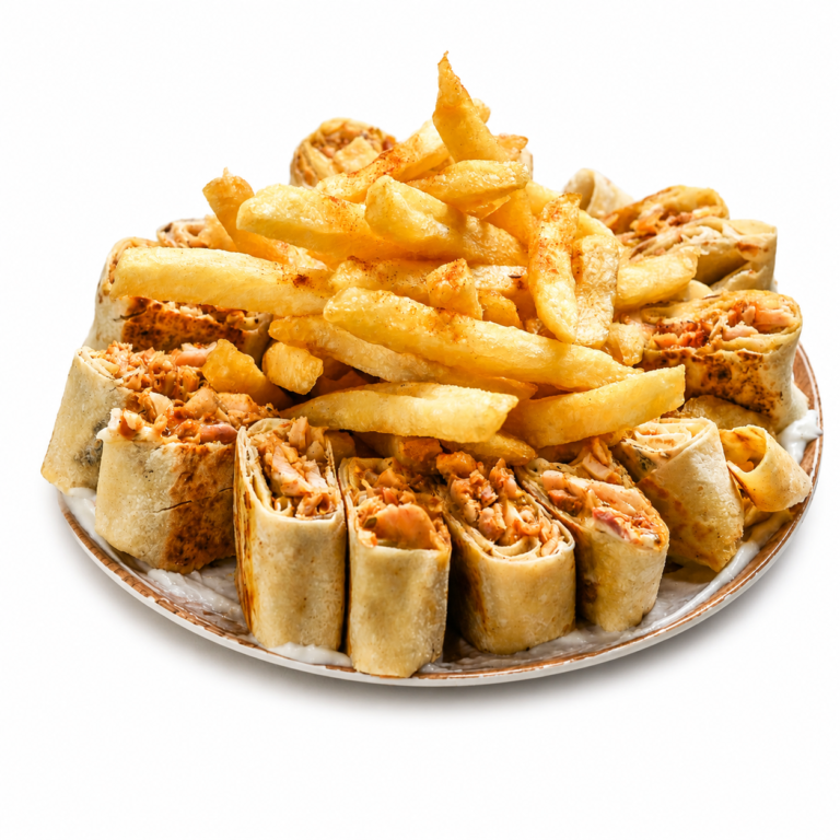 وجبة شاورما عربية