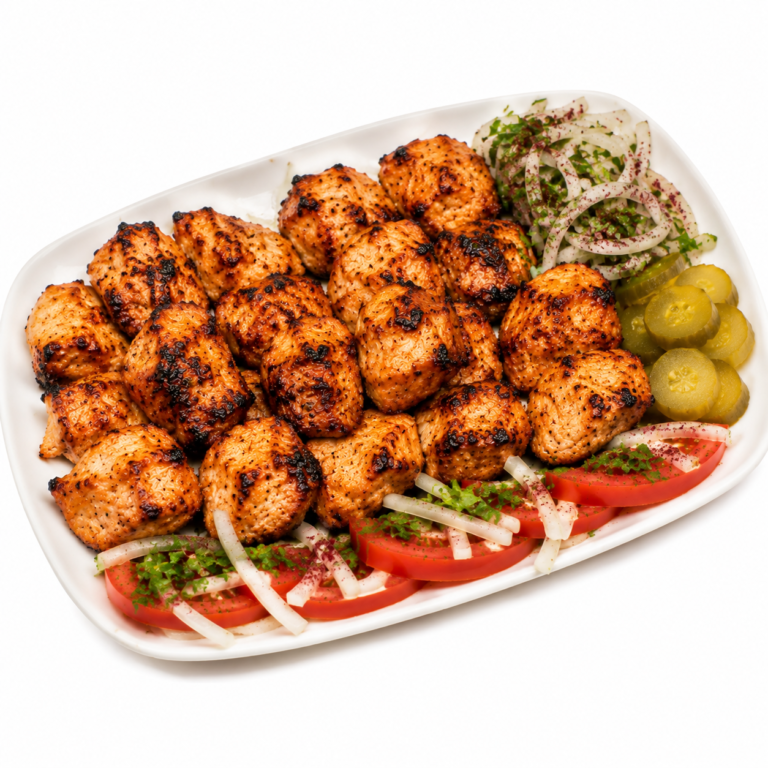 نص  كيلو طاووق فحم